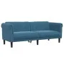 Juego de sofás 3 piezas terciopelo azul de , Sofás - Ref: Foro24-3209217, Precio: 812,83 €, Descuento: %