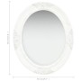 Espejo de pared estilo barroco blanco 50x60 cm de vidaXL, Espejos - Ref: Foro24-320348, Precio: 52,86 €, Descuento: %