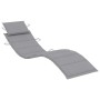 Tumbonas 2 unidades con cojines madera maciza de acacia de , Tumbonas - Ref: Foro24-3077362, Precio: 363,79 €, Descuento: %