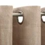 Cortina opaca con ojales look de lino beige 290x245 cm de vidaXL, Cortinas y visillos - Ref: Foro24-321211, Precio: 52,30 €, ...