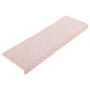 Alfombrilla autoadhesiva escalera sisal 15 uds roja 65x21x4 cm de , Alfombrillas para escalones - Ref: Foro24-326888, Precio:...
