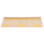 Alfombrilla autoadhesiva escalera sisal 15 uds roja 65x21x4 cm de , Alfombrillas para escalones - Ref: Foro24-326888, Precio:...