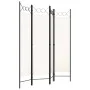 Biombo divisor de 4 paneles blanco 160x180 cm de vidaXL, Divisores de ambientes - Ref: Foro24-320706, Precio: 42,07 €, Descue...