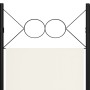 Biombo divisor de 4 paneles blanco 160x180 cm de vidaXL, Divisores de ambientes - Ref: Foro24-320706, Precio: 42,58 €, Descue...