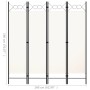 Biombo divisor de 4 paneles blanco 160x180 cm de vidaXL, Divisores de ambientes - Ref: Foro24-320706, Precio: 42,58 €, Descue...