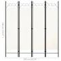 Biombo divisor de 4 paneles blanco 160x180 cm de vidaXL, Divisores de ambientes - Ref: Foro24-320706, Precio: 42,07 €, Descue...