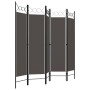 Biombo divisor de 5 paneles gris antracita 200x180 cm de vidaXL, Divisores de ambientes - Ref: Foro24-320709, Precio: 48,19 €...