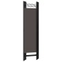 Biombo divisor de 5 paneles gris antracita 200x180 cm de vidaXL, Divisores de ambientes - Ref: Foro24-320709, Precio: 48,19 €...