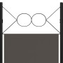 Biombo divisor de 5 paneles gris antracita 200x180 cm de vidaXL, Divisores de ambientes - Ref: Foro24-320709, Precio: 48,19 €...