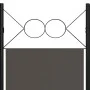 Biombo divisor de 5 paneles gris antracita 200x180 cm de vidaXL, Divisores de ambientes - Ref: Foro24-320709, Precio: 47,34 €...