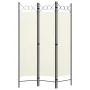 Biombo divisor de 3 paneles blanco 120x180 cm de vidaXL, Divisores de ambientes - Ref: Foro24-320699, Precio: 35,33 €, Descue...