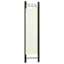 Biombo divisor de 3 paneles blanco 120x180 cm de vidaXL, Divisores de ambientes - Ref: Foro24-320699, Precio: 35,33 €, Descue...