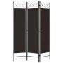 Biombo divisor de 3 paneles marrón 120x180 cm de vidaXL, Divisores de ambientes - Ref: Foro24-320700, Precio: 33,94 €, Descue...