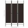 Biombo divisor de 3 paneles marrón 120x180 cm de vidaXL, Divisores de ambientes - Ref: Foro24-320700, Precio: 33,94 €, Descue...