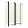 Biombo divisor de 5 paneles blanco 200x180 cm de vidaXL, Divisores de ambientes - Ref: Foro24-320707, Precio: 48,61 €, Descue...