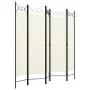 Divider screen with 5 panels white 200x180 cm by vidaXL, Room dividers - Ref: Foro24-320707, Price: 47,35 €, Discount: %