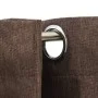 Linen look blackout eyelet curtains 2 pieces taupe 140x175 cm by vidaXL, Curtains and curtains - Ref: Foro24-321200, Price: 4...