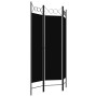 Biombo divisor de 3 paneles negro 120x180 cm de vidaXL, Divisores de ambientes - Ref: Foro24-320702, Precio: 32,63 €, Descuen...