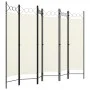 Biombo divisor de 6 paneles blanco 240x180 cm de vidaXL, Divisores de ambientes - Ref: Foro24-320711, Precio: 56,06 €, Descue...