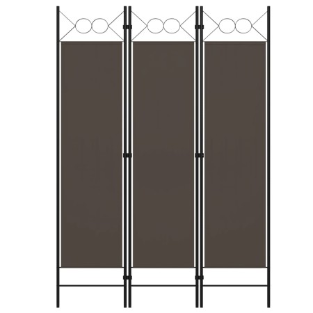 Biombo divisor de 3 paneles gris antracita 120x180 cm de vidaXL, Divisores de ambientes - Ref: Foro24-320701, Precio: 32,63 €...