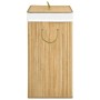 Cesto de ropa sucia de bambú 2 secciones 100 l de vidaXL, Cestas para ropa - Ref: Foro24-320740, Precio: 38,38 €, Descuento: %