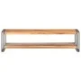 Mueble de TV de madera maciza de acacia 150x30x40 cm de , Muebles TV - Ref: Foro24-320792, Precio: 167,38 €, Descuento: %