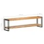 Mueble de TV de madera maciza de acacia 150x30x40 cm de , Muebles TV - Ref: Foro24-320792, Precio: 167,38 €, Descuento: %