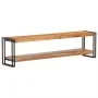 Mueble de TV de madera maciza de acacia 150x30x40 cm de , Muebles TV - Ref: Foro24-320792, Precio: 167,38 €, Descuento: %