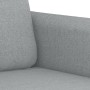 Juego de sofás con cojines 3 piezas tela gris claro de , Sofás - Ref: Foro24-3202094, Precio: 495,13 €, Descuento: %