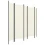 Biombo divisor de 5 paneles blanco 250x180 cm de vidaXL, Divisores de ambientes - Ref: Foro24-320723, Precio: 49,39 €, Descue...