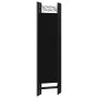 Biombo divisor de 5 paneles negro 200x180 cm de vidaXL, Divisores de ambientes - Ref: Foro24-320710, Precio: 49,45 €, Descuen...