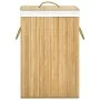 Cesto de ropa sucia de bambú 2 secciones 72 l de vidaXL, Cestas para ropa - Ref: Foro24-320739, Precio: 44,73 €, Descuento: %