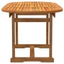 Juego comedor de jardín 5 pzas madera maciza acacia y textileno de , Conjuntos de jardín - Ref: Foro24-3279266, Precio: 577,0...