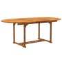 Juego comedor de jardín 5 pzas madera maciza acacia y textileno de , Conjuntos de jardín - Ref: Foro24-3279258, Precio: 612,9...