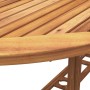 Juego comedor de jardín 5 pzas madera maciza acacia y textileno de , Conjuntos de jardín - Ref: Foro24-3279258, Precio: 612,9...