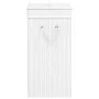 Cesto de la ropa sucia de bambú 2 secciones blanco 72 l de vidaXL, Cestas para ropa - Ref: Foro24-320743, Precio: 46,92 €, De...