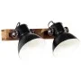 Lámpara de pared industrial negra 45x25 cm E27 de vidaXL, Lámparas - Ref: Foro24-320513, Precio: 64,40 €, Descuento: %