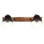 Lámpara de pared industrial negra 45x25 cm E27 de vidaXL, Lámparas - Ref: Foro24-320513, Precio: 65,64 €, Descuento: %