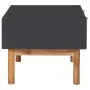 Mesa de centro de madera maciza de acacia y MDF 90x50x40 cm de vidaXL, Mesas de centro - Ref: Foro24-289908, Precio: 110,99 €...