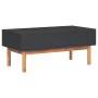 Mesa de centro de madera maciza de acacia y MDF 90x50x40 cm de vidaXL, Mesas de centro - Ref: Foro24-289908, Precio: 112,11 €...