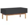 Mesa de centro de madera maciza de acacia y MDF 90x50x40 cm de vidaXL, Mesas de centro - Ref: Foro24-289908, Precio: 110,99 €...
