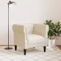 Sillón Chesterfield de lino de , Sofás - Ref: Foro24-372545, Precio: 225,62 €, Descuento: %