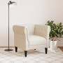 Sillón Chesterfield de lino de , Sofás - Ref: Foro24-372545, Precio: 225,57 €, Descuento: %