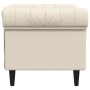 Sillón Chesterfield de lino de , Sofás - Ref: Foro24-372545, Precio: 225,57 €, Descuento: %