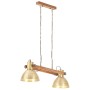 Lámpara colgante industrial 25 W latón 109 cm E27 de vidaXL, Lámparas - Ref: Foro24-320526, Precio: 102,15 €, Descuento: %
