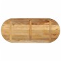 Tablero de mesa ovalado madera maciza mango rugosa 100x50x3,8cm de , Tableros para mesas - Ref: Foro24-370116, Precio: 79,63 ...