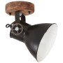 Lámparas industriales de pared/techo 2 uds negro 20x25 cm E27 de vidaXL, Lámparas - Ref: Foro24-320514, Precio: 65,35 €, Desc...