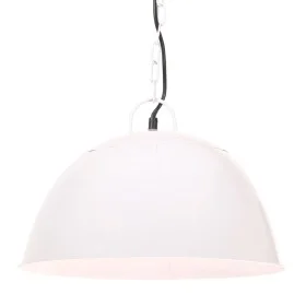 Lámpara colgante vintage 25 W blanca redonda 41 cm E27 de vidaXL, Lámparas - Ref: Foro24-320544, Precio: 37,12 €, Descuento: %
