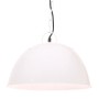 Lámpara colgante vintage 25 W blanca redonda 41 cm E27 de vidaXL, Lámparas - Ref: Foro24-320544, Precio: 37,41 €, Descuento: %