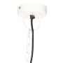 Lámpara colgante vintage 25 W blanca redonda 41 cm E27 de vidaXL, Lámparas - Ref: Foro24-320544, Precio: 37,41 €, Descuento: %